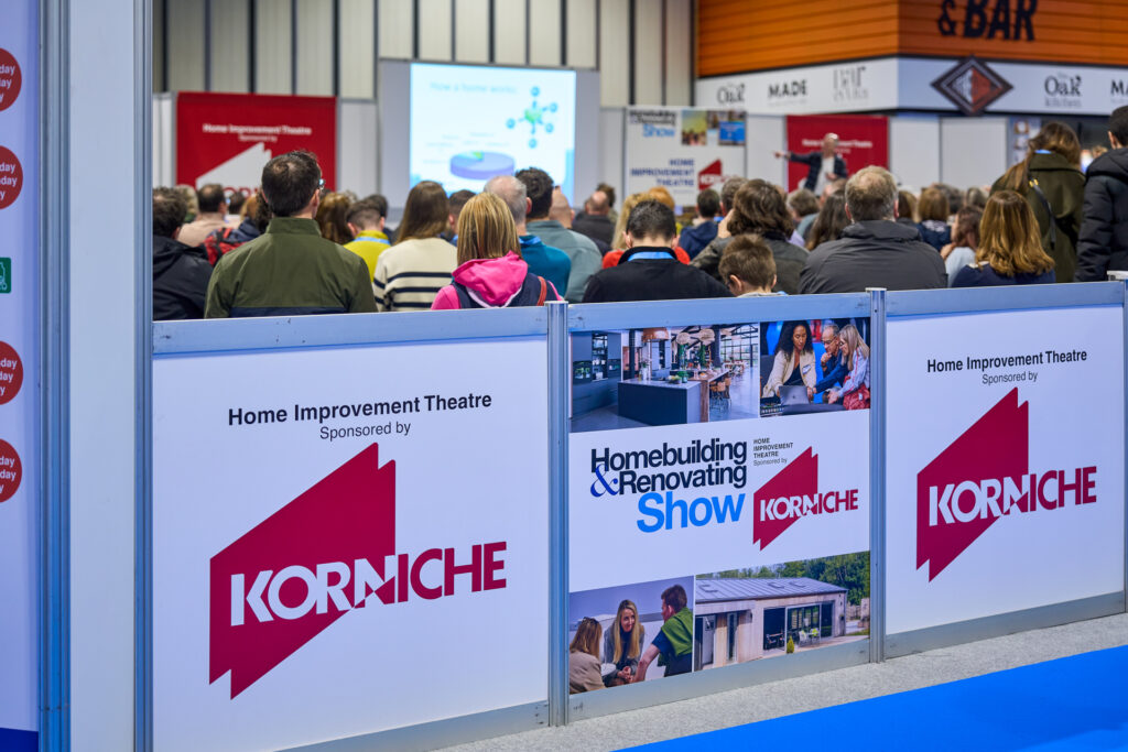 Homebuilding & Renovating Show - Home Improvement Theatre Sponsored by Korniche.