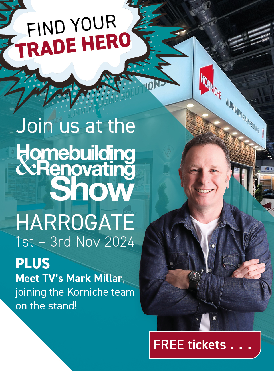 Join Homebuilding & Renovating Show Harrogate: Find Your Next Project & Meet TV's Mark Millar