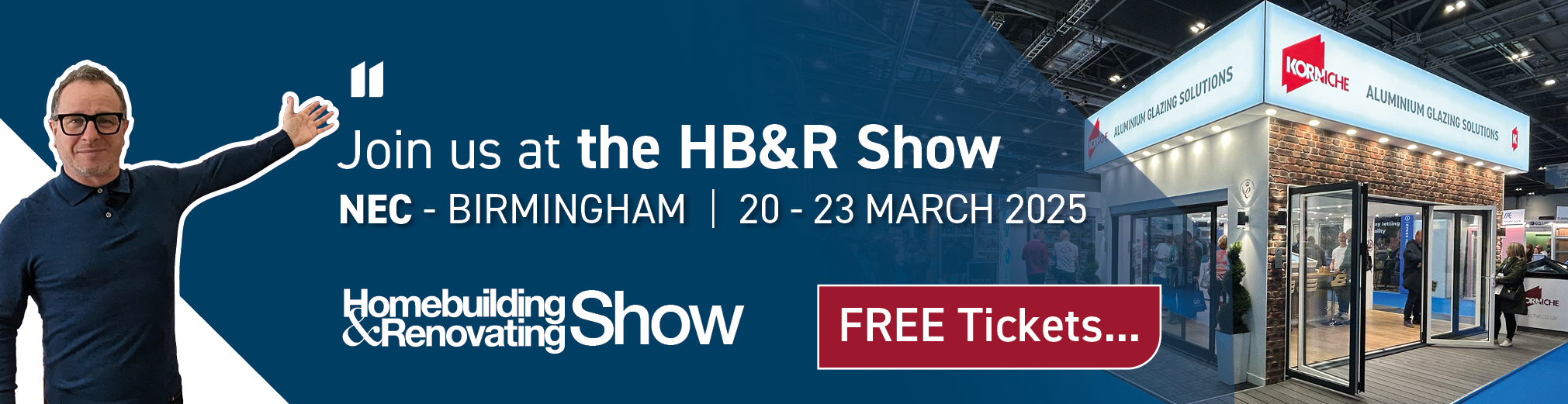 Join us at the National Homebuilding & Renovating Show 2025 - NEC Birmingham - 20-23 March 2025